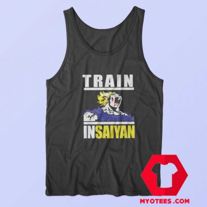 Train In Saiyan Dragon Ball Anime Unisex Tank Top