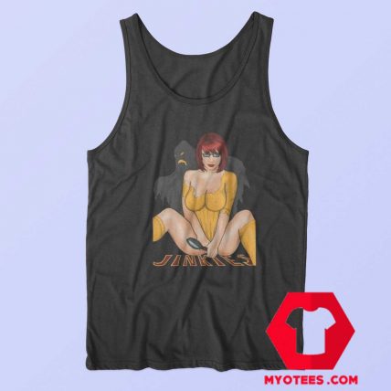 Velma Ghost Halloween Scooby Doo Tank Top