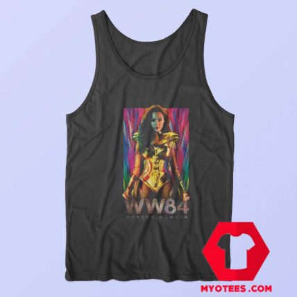 WW 84 Golden Warrior Wonder Woman Tank Top