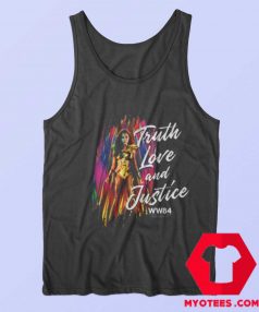 Wonder Woman Truth Love and Justice Tank Top