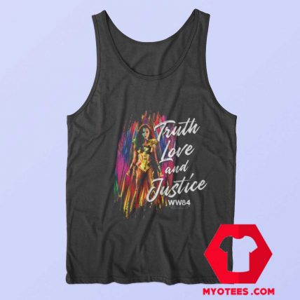 Wonder Woman Truth Love and Justice Tank Top