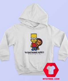 BAPE X The Simpsons Baby Milo Behind Hoodie