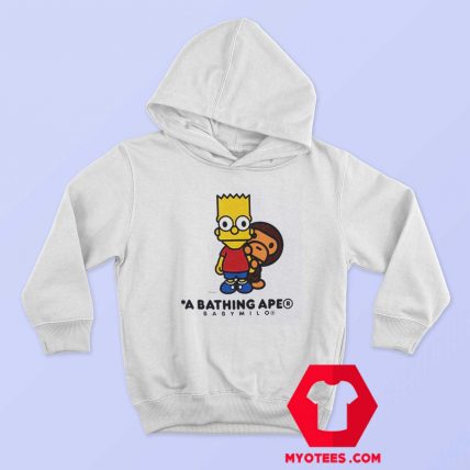 BAPE X The Simpsons Baby Milo Behind Hoodie