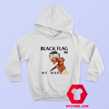 Black Flag My War Vintage Album Hoodie