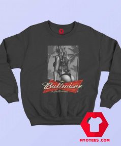 Buttwiser Babe Funny Parody Sweatshirt