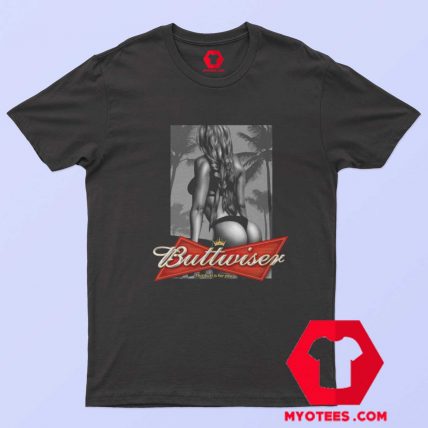 Buttwiser Babe Funny Parody T Shirt