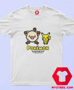 Cheap BAPE x Pokemon Mankey T Shirt