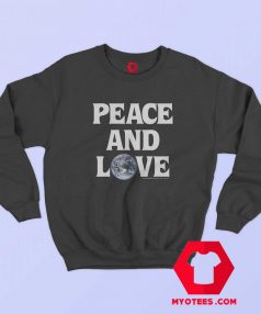 Cheap Stussy Peace Love Unisex Sweatshirt