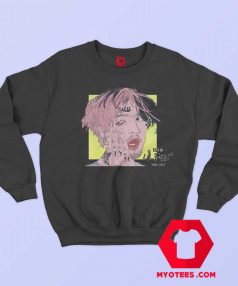 Cool Lil Peep Rip Paint Rap Hip Hop Sweatshirt