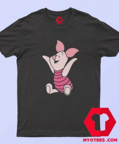 Cute Winnie The Pooh Piglet Cartoon T Shirt