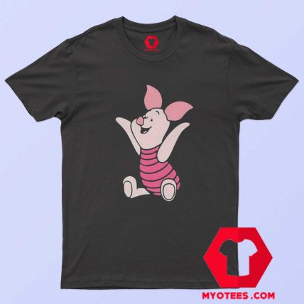 Cute Winnie The Pooh Piglet Cartoon T Shirt