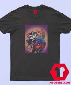 DC Comics Harley Quinn The Joker Valentines T Shirt