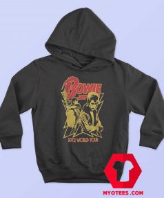 David Bowie 1972 World Tour Hoodie