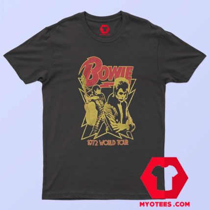 David Bowie 1972 World Tour Unisex T Shirt