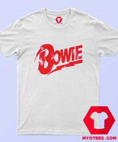 David Bowie Red Bowie Logo Unisex T Shirt