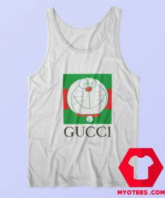 Doraemon Face x Gucci Parody Tank Top