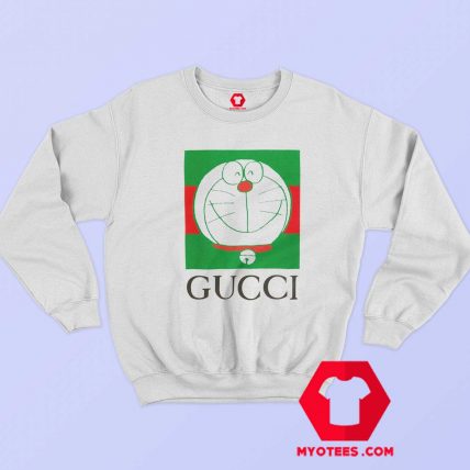 Doraemon Face x Gucci Parody Unisex Sweatshirt