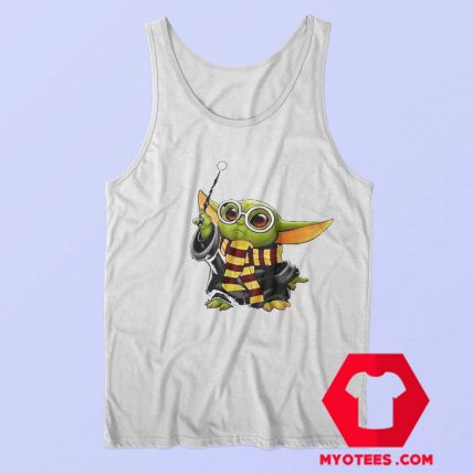 Funny Baby Yoda Harry Potter Parody Tank Top