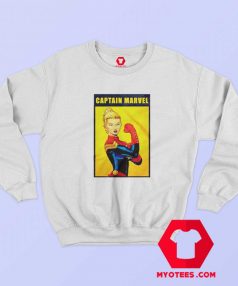 Funny Captain Marvel The Riveter Poster Sweatshirt