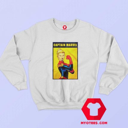 Funny Captain Marvel The Riveter Poster Sweatshirt