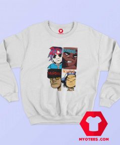 Funny Cartoon Gorillaz Members Sweatshirt