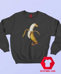 Funny Design Banana Duck Unisex Sweatshirt