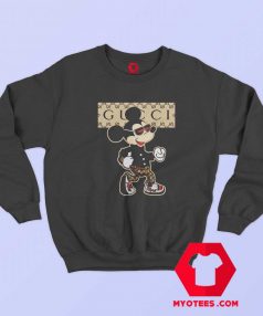 Funny Parody Gucci Mickey Mouse Sweatshirt