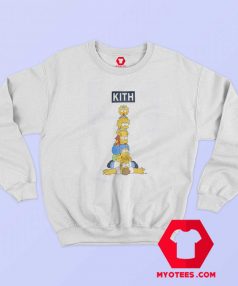 Kith x The Simpsons Family Stack Sweatshirt