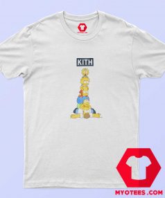 Kith x The Simpsons Family Stack T Shirt