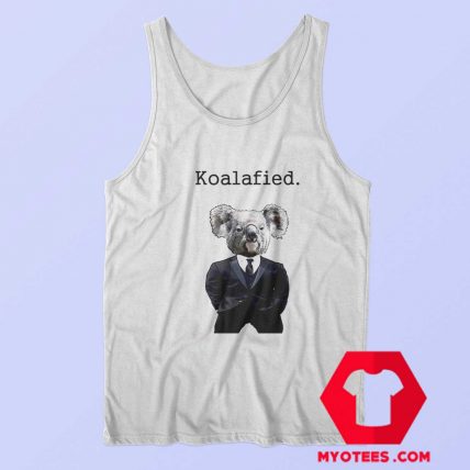 Koala Fied Funny Animal Graphic Tank Top