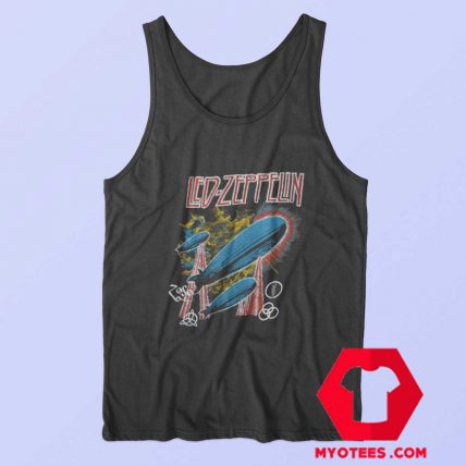 Led Zeppelin Airship Forever Vintage Tank Top