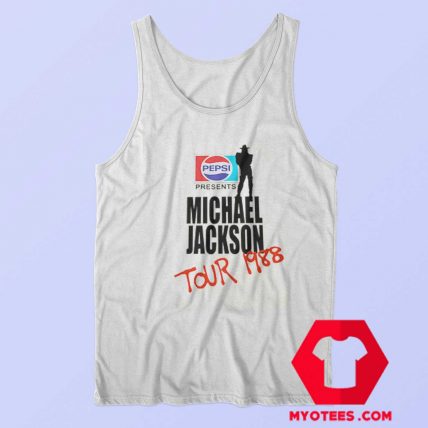 Michael Jackson BAD Pepsi 1988 Tank Top