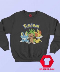 Pokemon Fennekin Chespin Froakie Sweatshirt