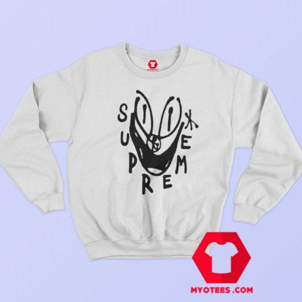 Supreme Parody X Clown Smile Sweatshirt