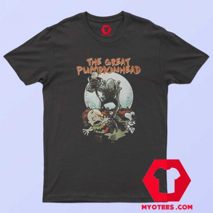 The Great Pumpkinhead Chasing Peanuts T Shirt