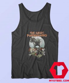 The Great Pumpkinhead Chasing Peanuts Tank Top