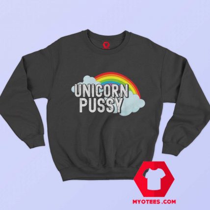 Unicorn Pussy Girlfriend Valentines Day Sweatshirt