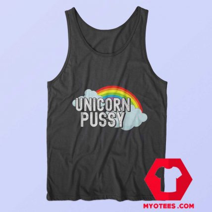 Unicorn Pussy Girlfriend Valentines Day Tank Top