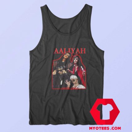 Vintage Aaliyah Dana Haughton Singer Tank Top