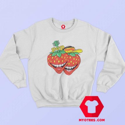 Vintage Pop Rocky Strawberry Magazine Sweatshirt