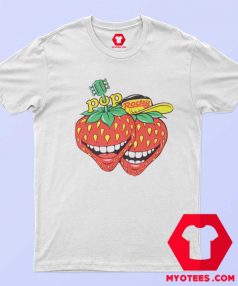 Vintage Pop Rocky Strawberry Magazine T Shirt