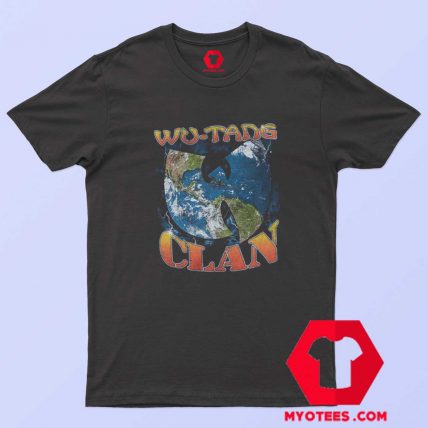 Vintage Wu Tang Clan Earth Logo T Shirt