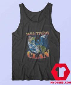 Vintage Wu Tang Clan Earth Logo Tank Top