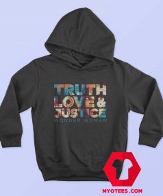 WW 1984 Truth Love And Justice Girls Hoodie