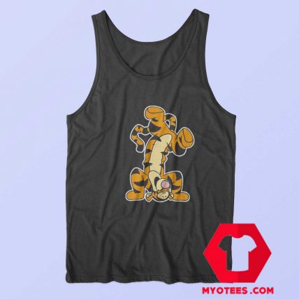 Winnie The Pooh Actio Tigger Cartoon Tank Top