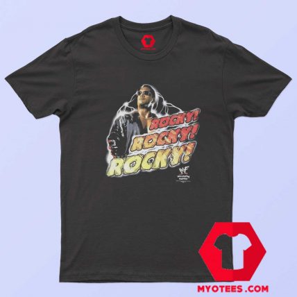 Wwf Rocky The Rock The Peoples Chant T Shirt