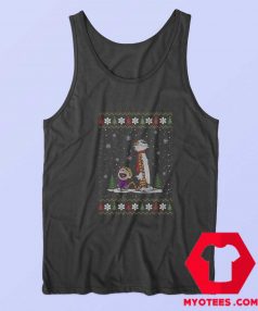 Calvin and Hobbes Mery Christmas Unisex Tank Top