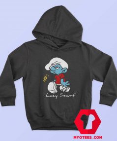 Cartoon VIntage Lazy Smurf Unisex Hoodie