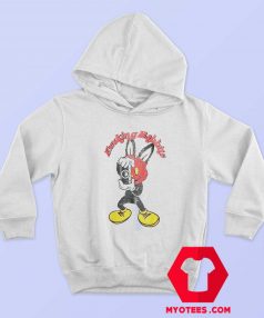 Cute Bunny Loved Masked Rabbit Unisex Hoodie