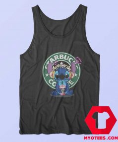 Cute Disney Stich Parody Coffee Starbucks Tank Top